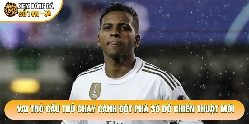 Vai Trò Cầu Thủ Chạy Cánh Đột Phá Sơ Đồ Chiến Thuật Mới